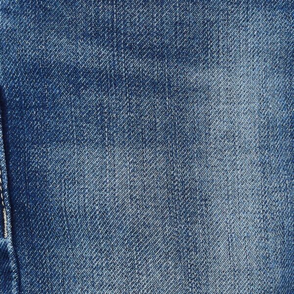 Blue Washed Slim Straight Jeans